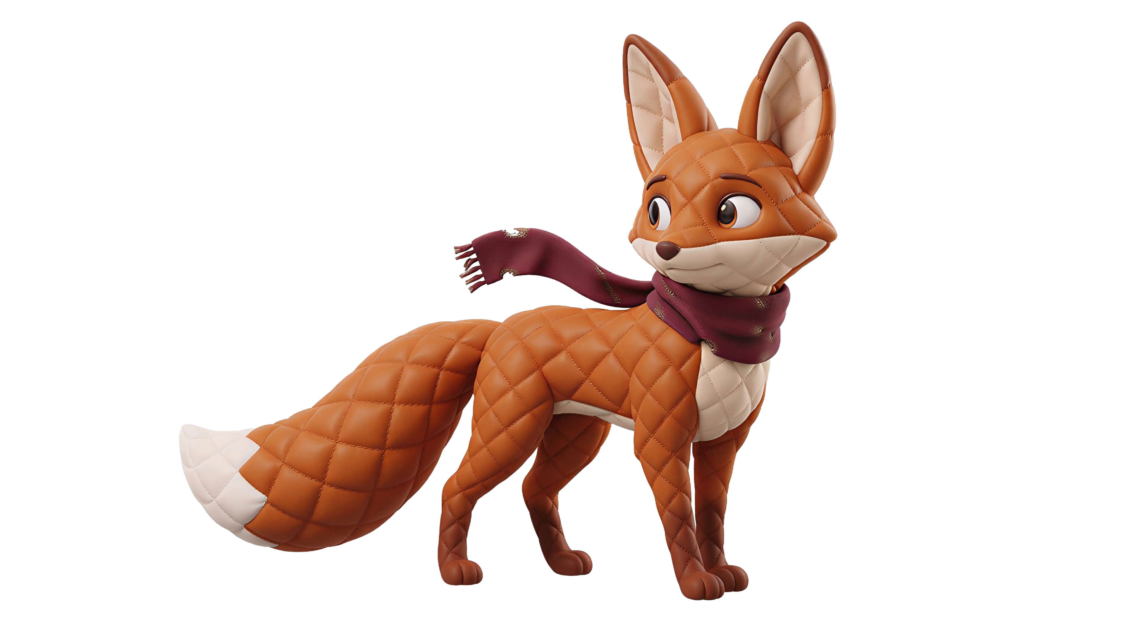 The Fox, watching quietly from the edge of the forest